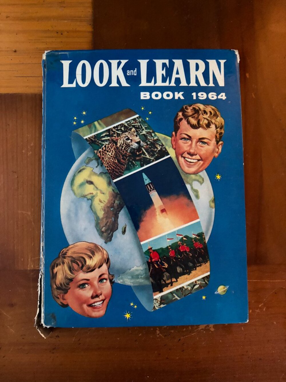 Vintage Look and Learn Children's Book 1964 Edition